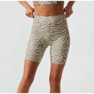 TUCKERNUCK Animal Print Biker Shorts NWT size XS
